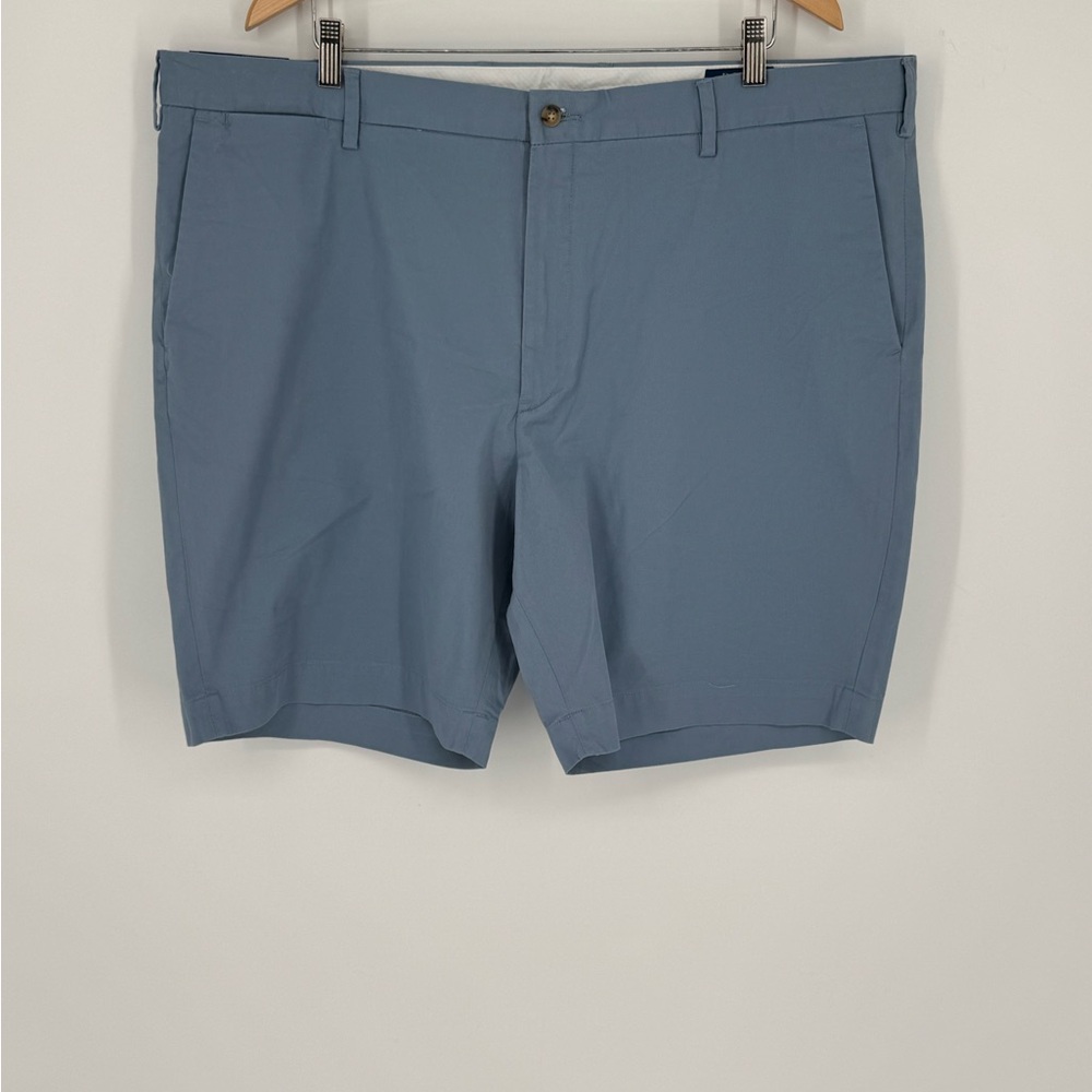NWT Polo Ralph Lauren Light Blue Stretch Classic Fit Chino Shorts Size 44B E8